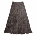 Sunrose Black Long Skirt SKT00020 - Front view