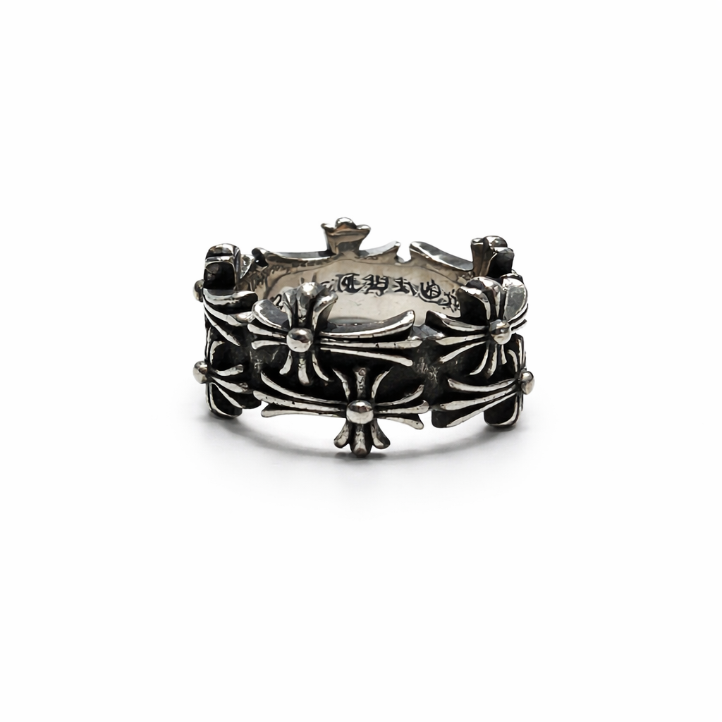 CH Fleur Cross Ring