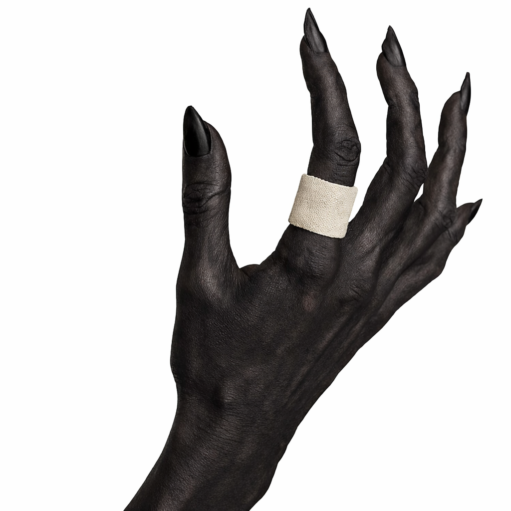 White Bandage Ring