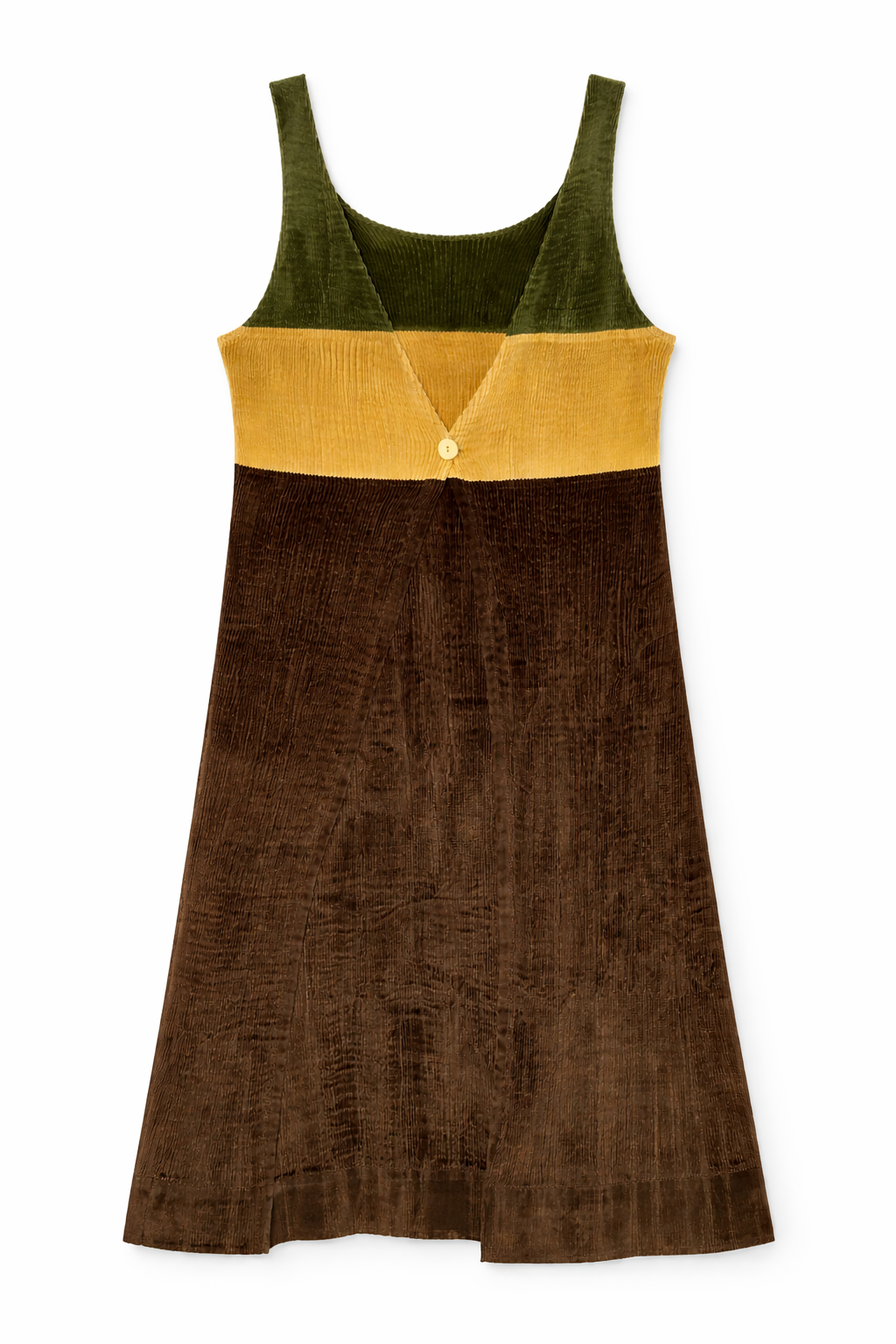 Collectors Archival Issey Miyake PLEATS PLEASE Color Block Apron Dress Circa Spring 1995|" Rare Rasta"