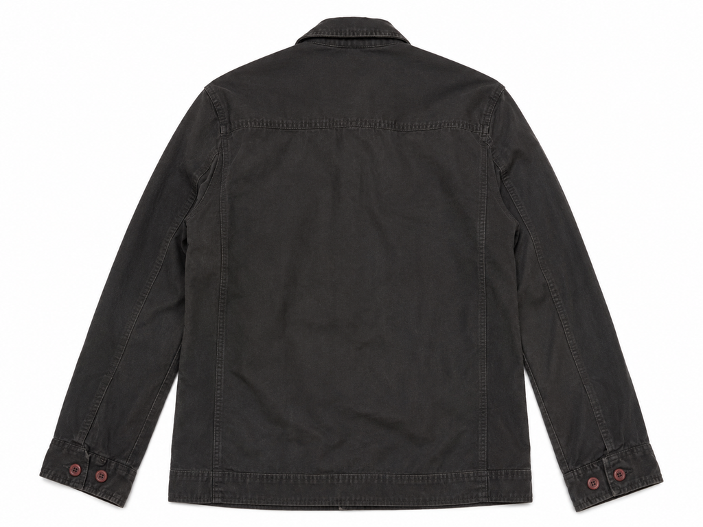 Black jacket on a white background