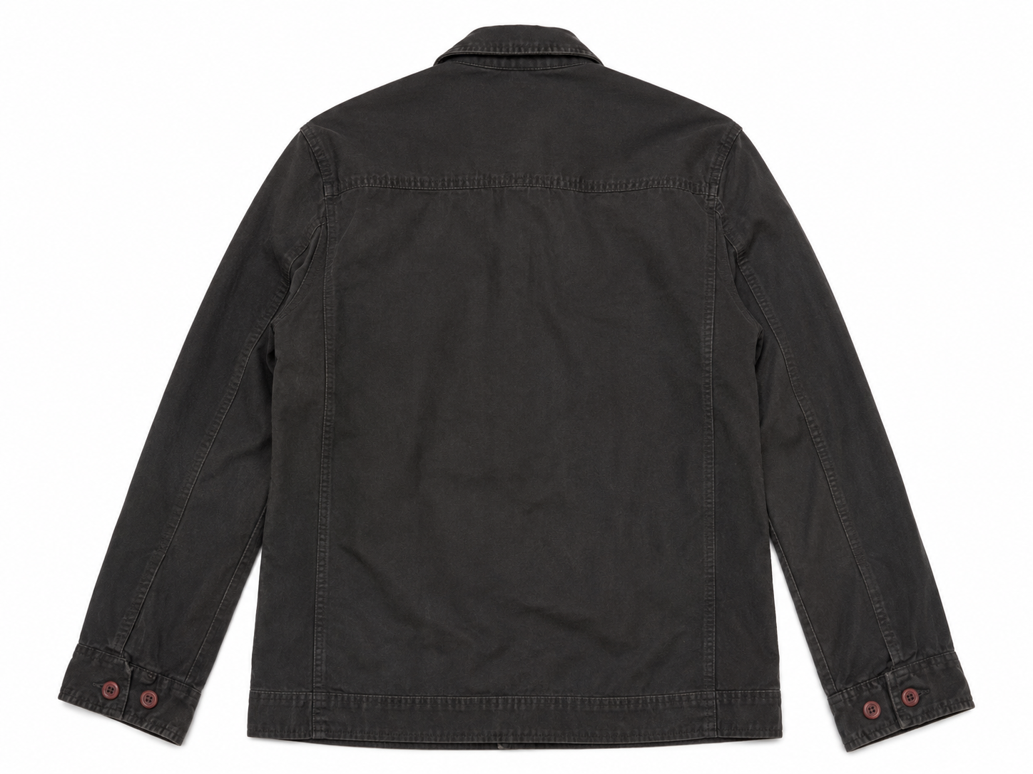 Black jacket on a white background