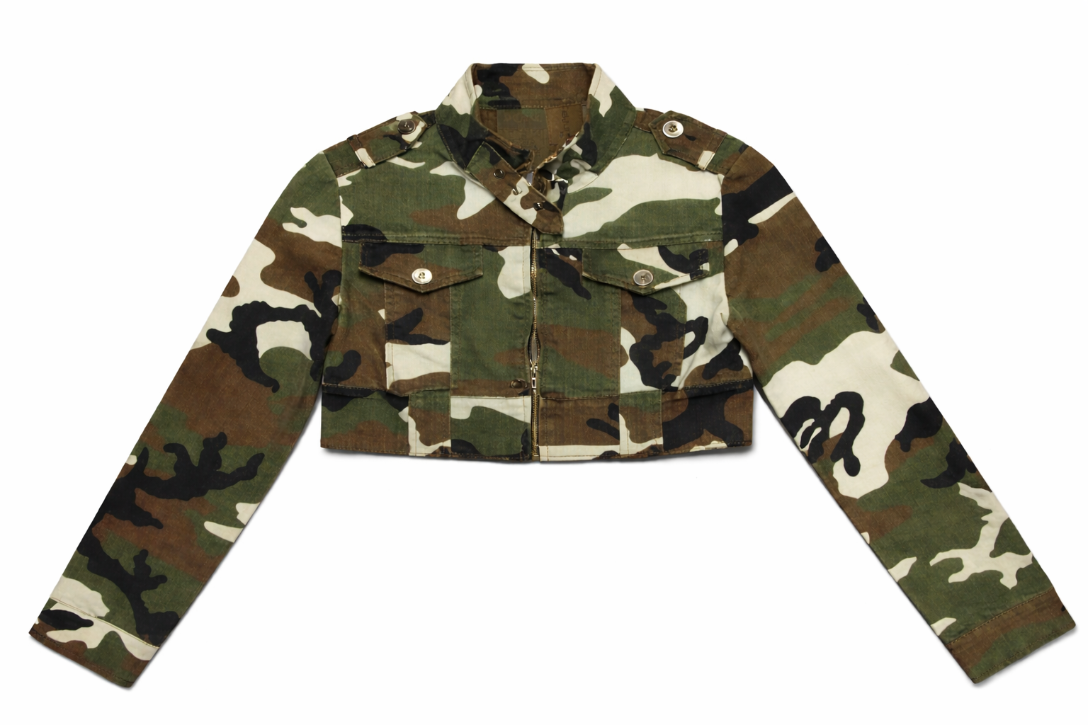 BERNINI Cropped Tactical Jacket