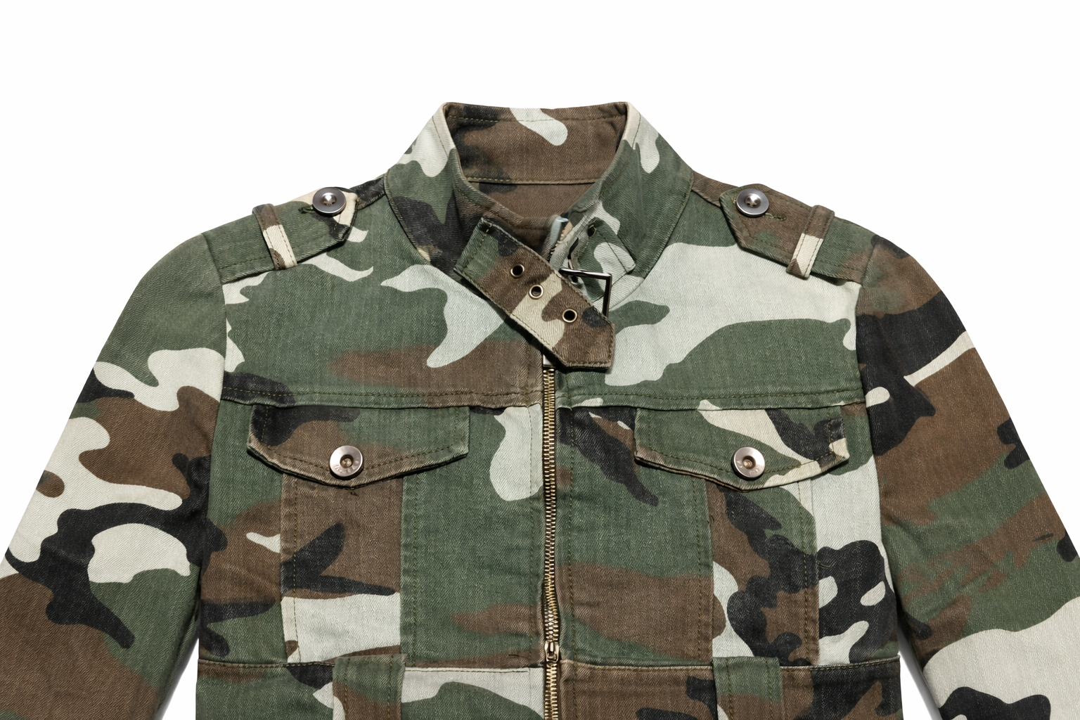 BERNINI Cropped Tactical Jacket