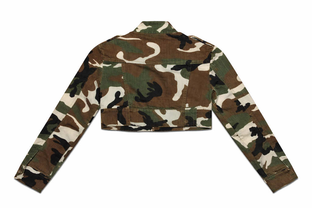 BERNINI Cropped Tactical Jacket