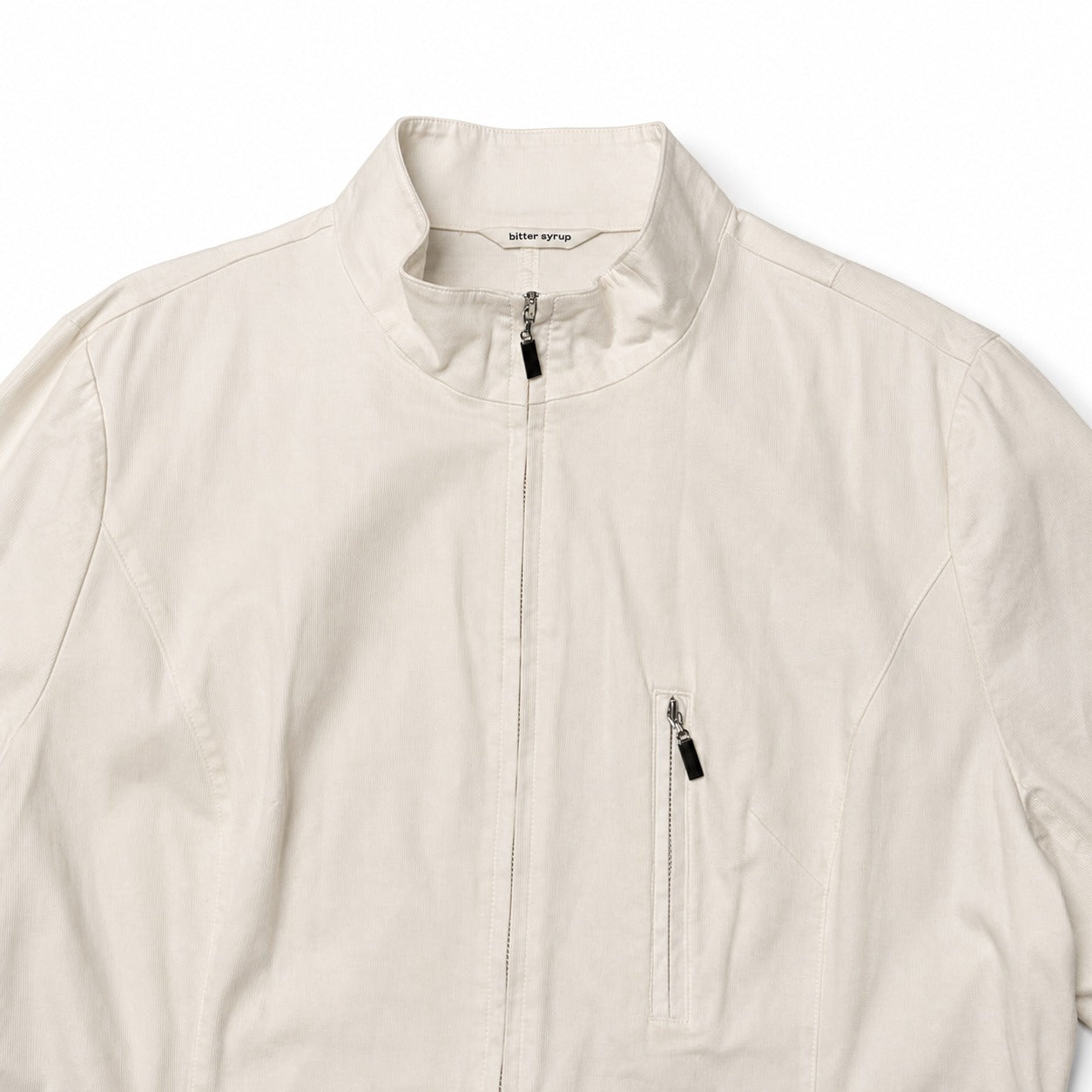 Ivory Minimal Utility Jacket
