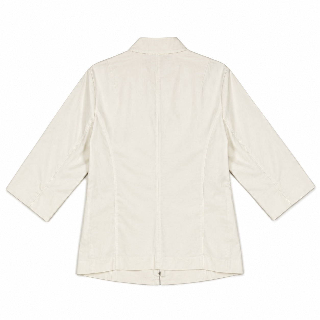 Ivory Minimal Utility Jacket