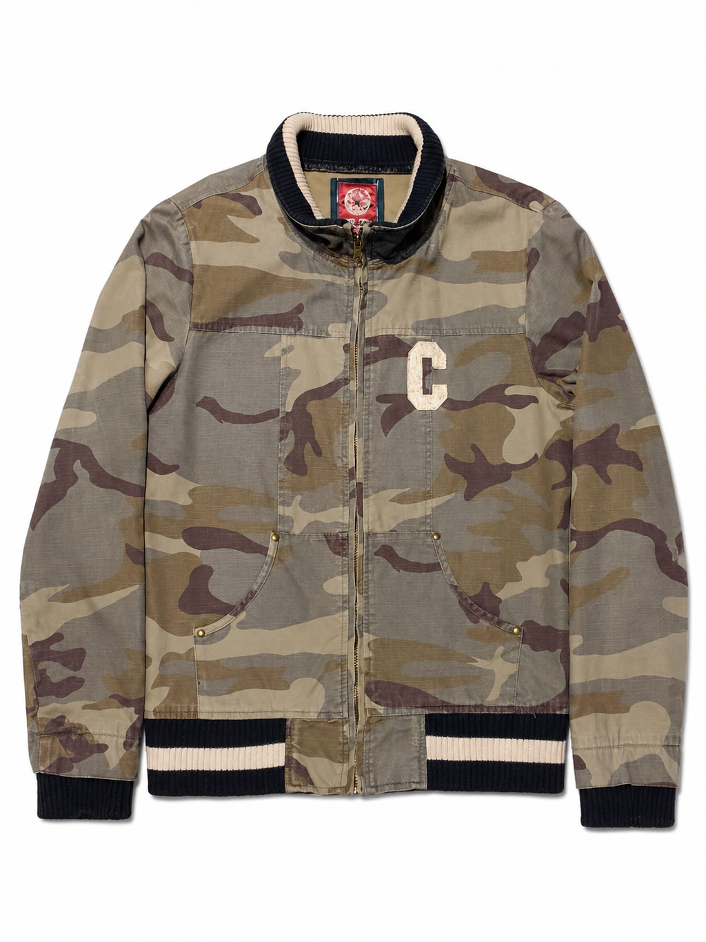 converse all star Academy Camo Bomber Jacket - FRAK/TURE Archive