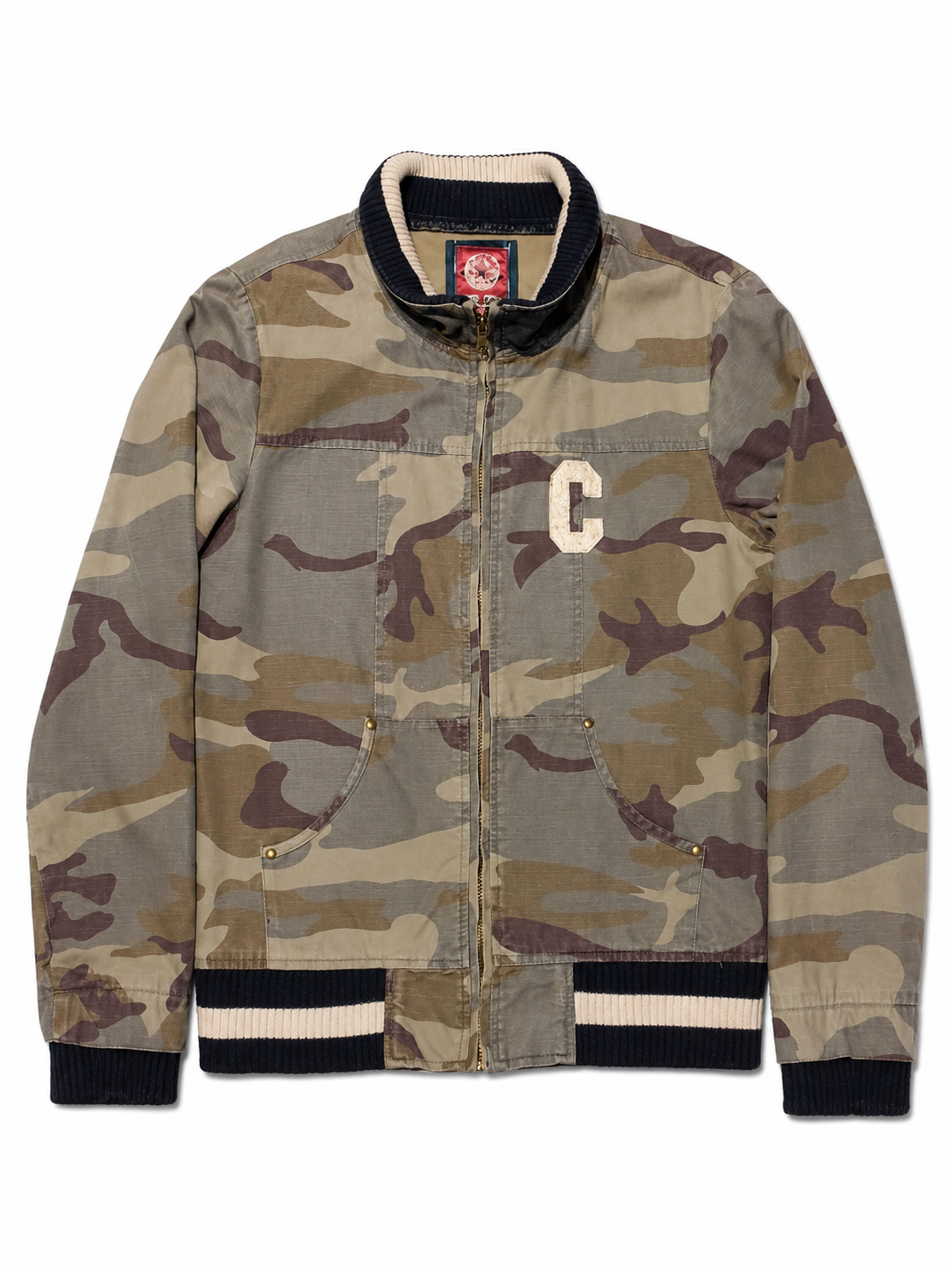 converse all star Academy Camo Bomber Jacket - FRAK/TURE Archive