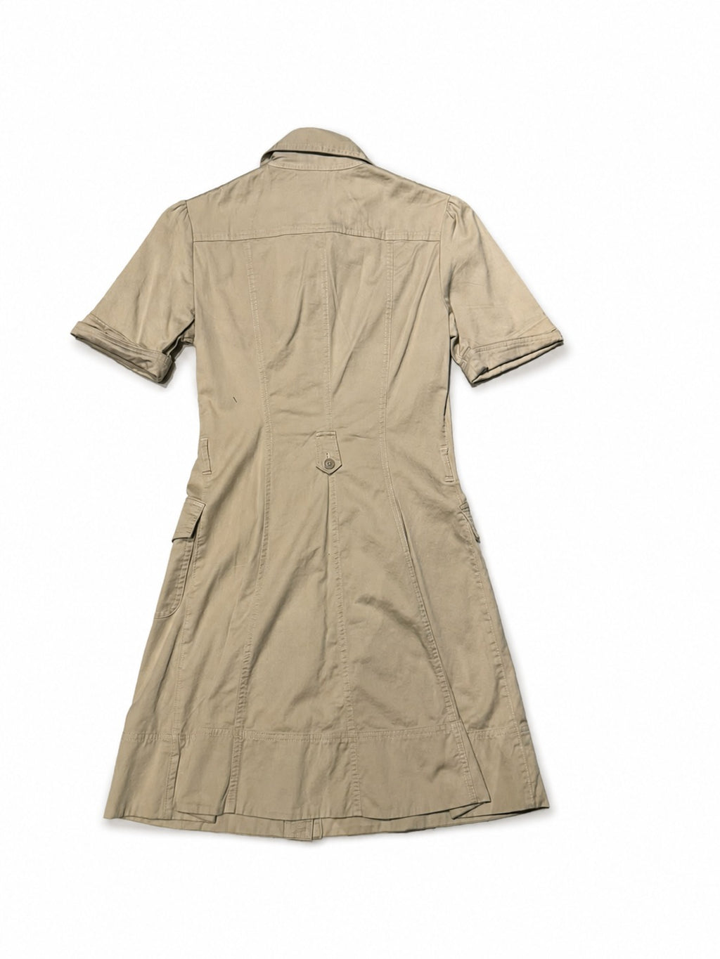 Khaki Multi Pocket Utility Dress
