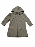 Washed Cargo Hooded Coat