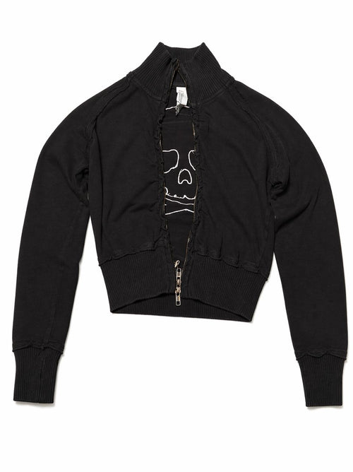 Blush Skull Statement Jacket