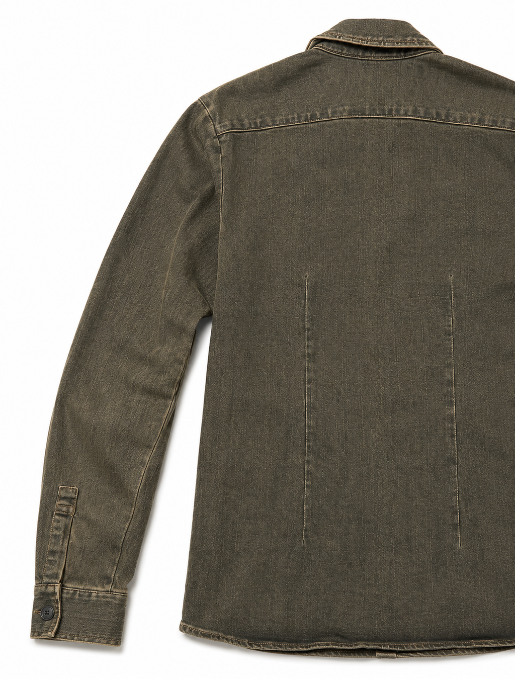 Tornado Mart Patchwork Denim Shirt
