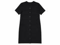 Yves Saint Laurent Vintage Noir Button Front Dress