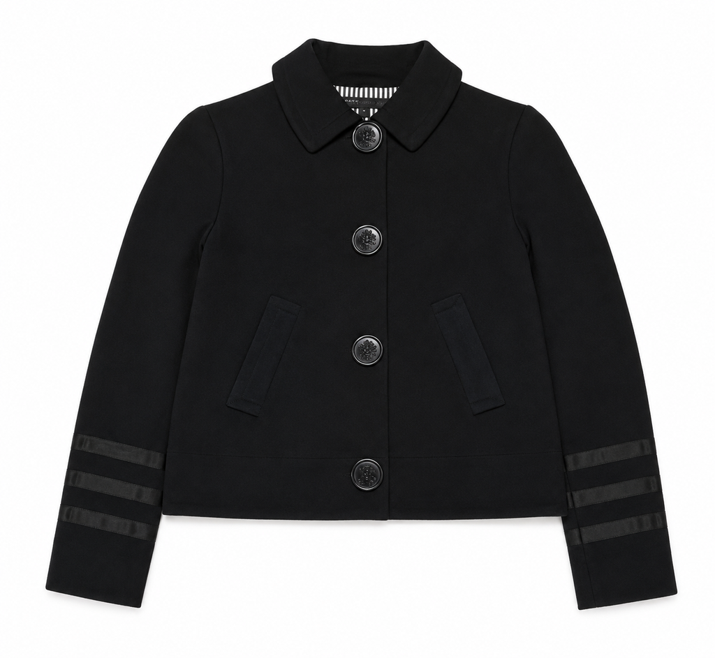 Marc Jacobs 2008 Striped-Lined Wool Coat — Photo 1 | FRAK/TURE Archive
