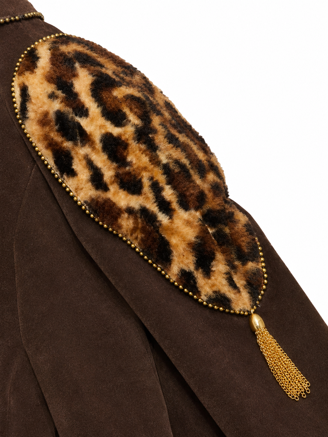 Rayi 90's Japanese Gyaru Suede Paded Biker Jacket