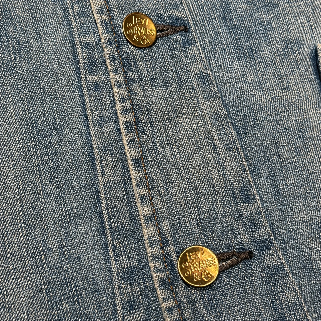 Reconstructed Distressed Denim Jacket