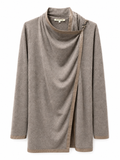 Helmut Lang Wool Hooded Coat with Sheepskin Collar — Photo 1 | FRAK/TURE Archive