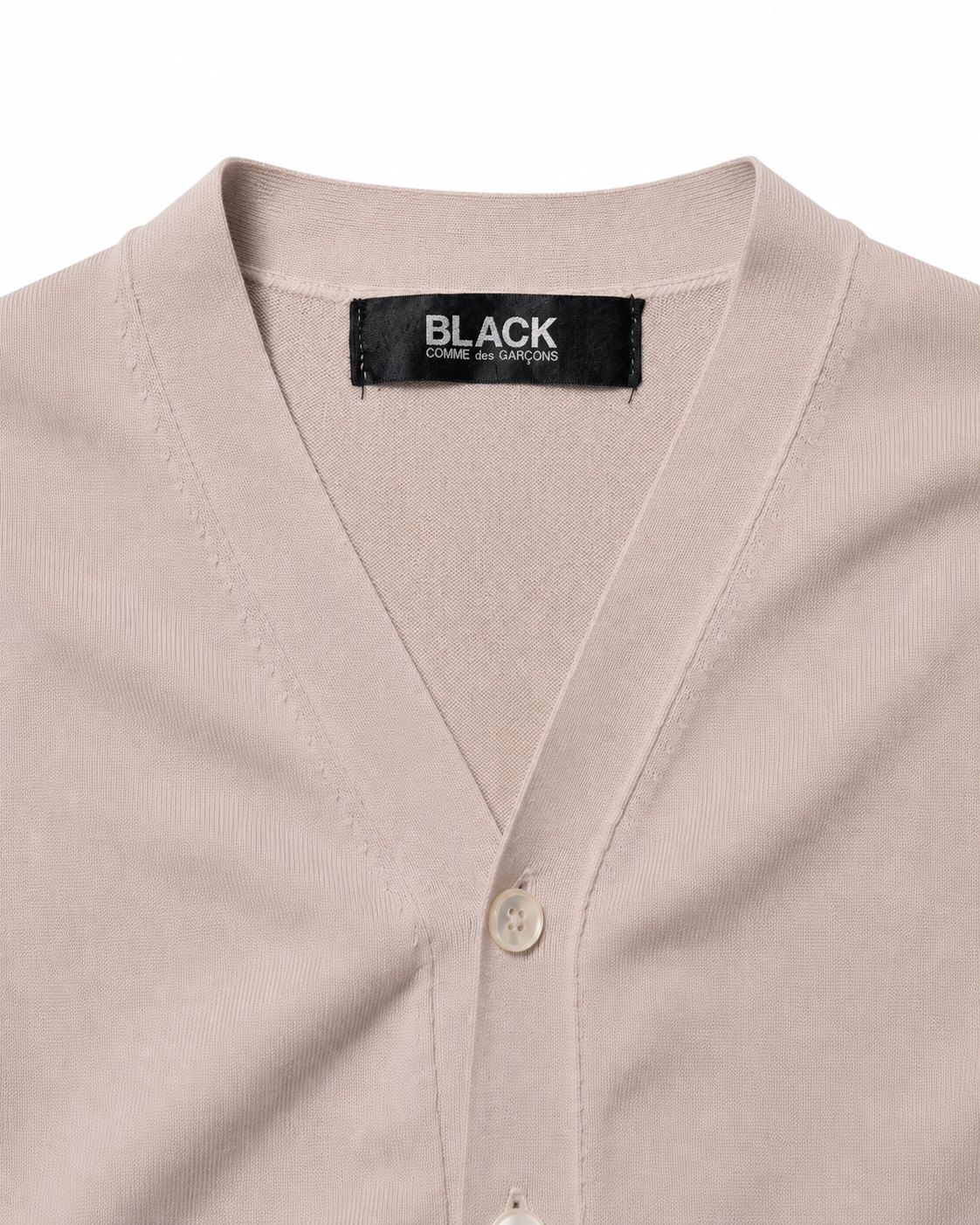 Black Comme Des Garçons Studio Black Comme Des Garçons bicolor cardigan