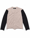 Black Comme Des Garçons Studio Black Comme Des Garçons bicolor cardigan - photo 1