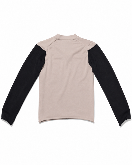 Black Comme Des Garçons Studio Black Comme Des Garçons bicolor cardigan