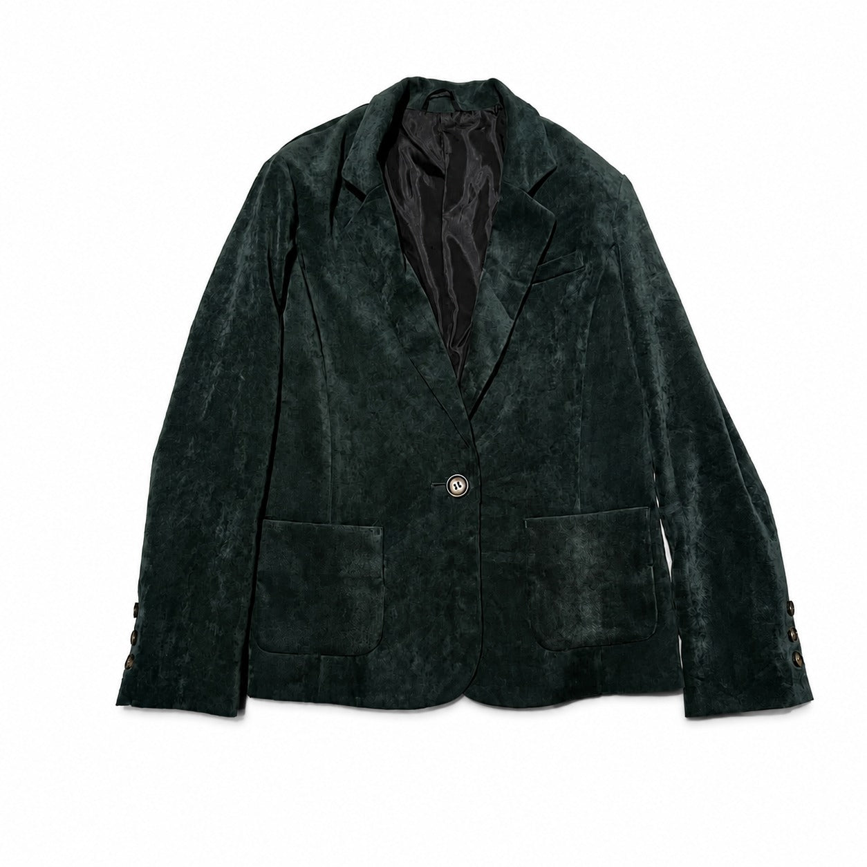 Midnight Jacquard Tailored Blazer