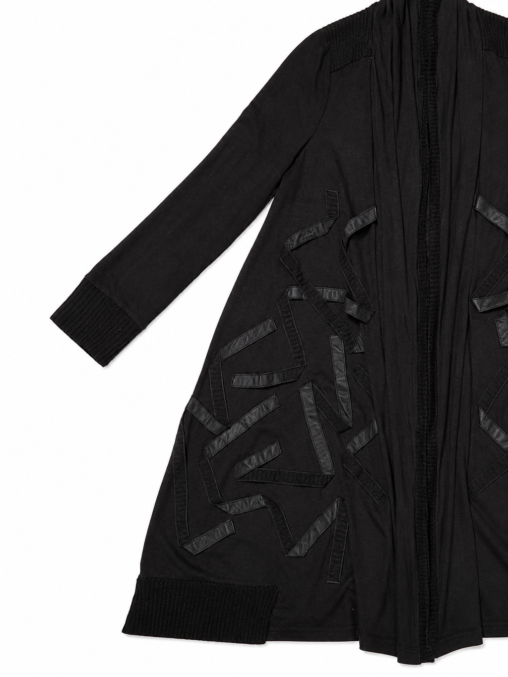 Eiko Kondo Avant Garde Cape Strap Cardigan