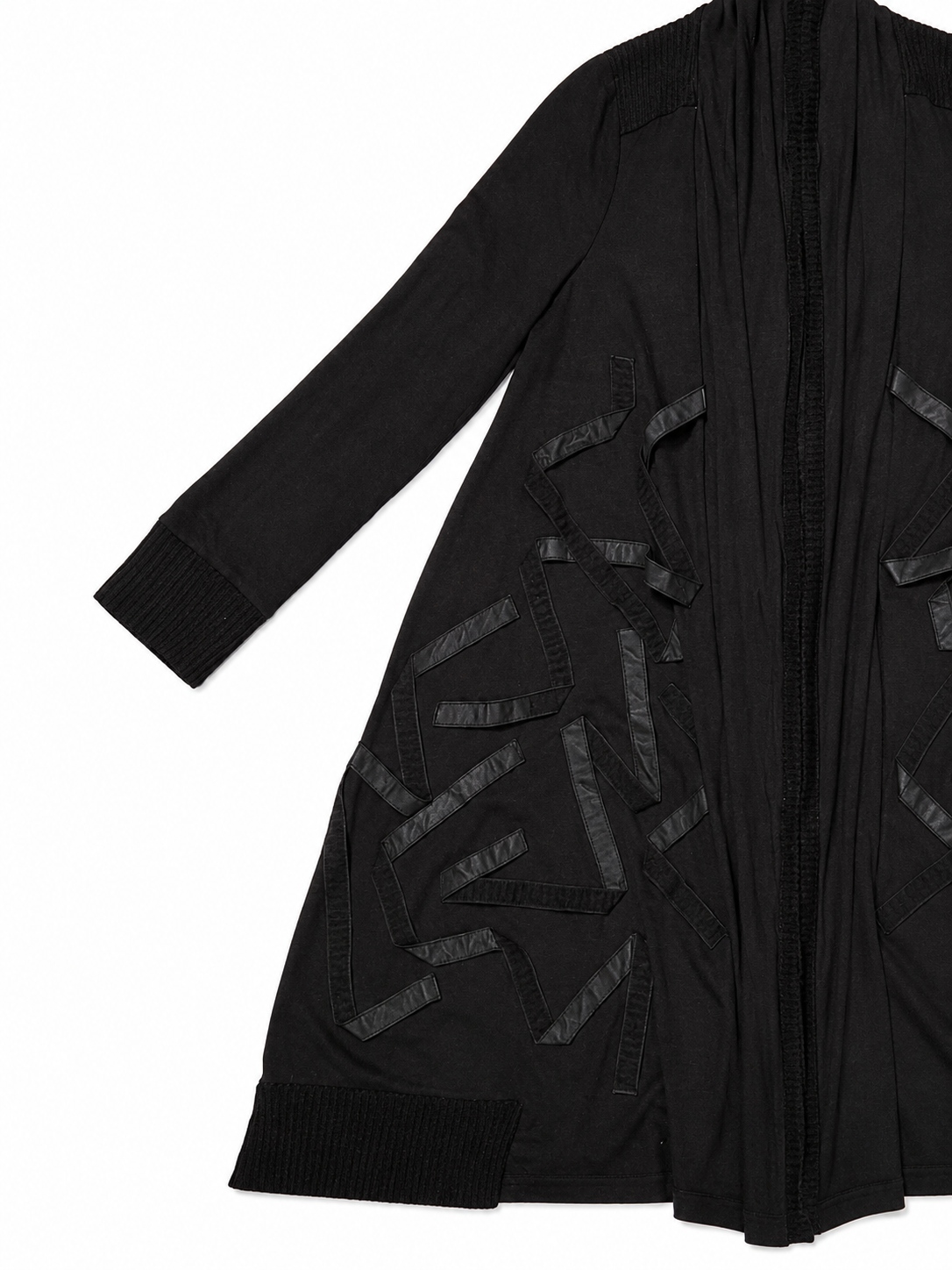 Eiko Kondo Avant Garde Cape Strap Cardigan