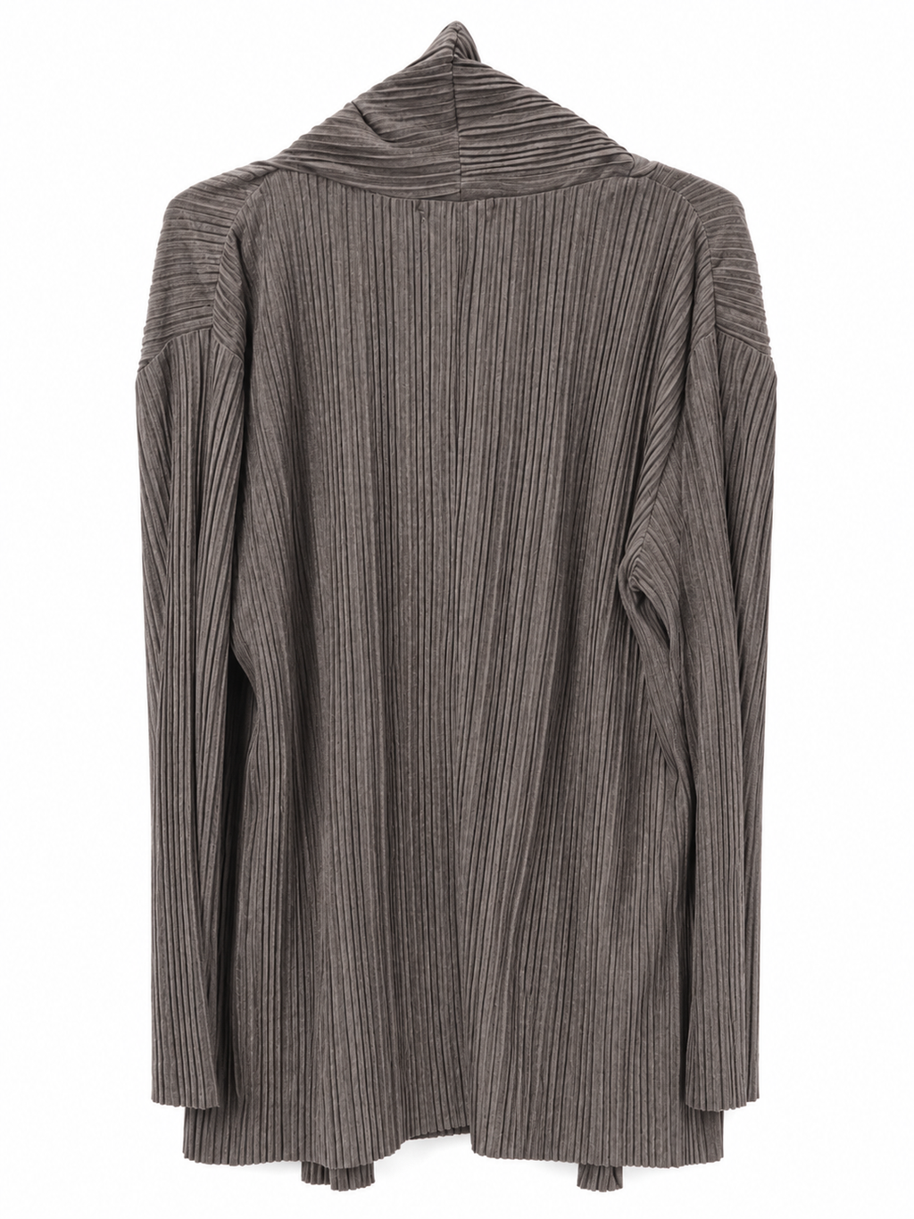 SHELLAC x SEMANTIC DESIGN Vintage Pleated Drape Cardigan