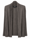 SHELLAC x SEMANTIC DESIGN Vintage Pleated Drape Cardigan