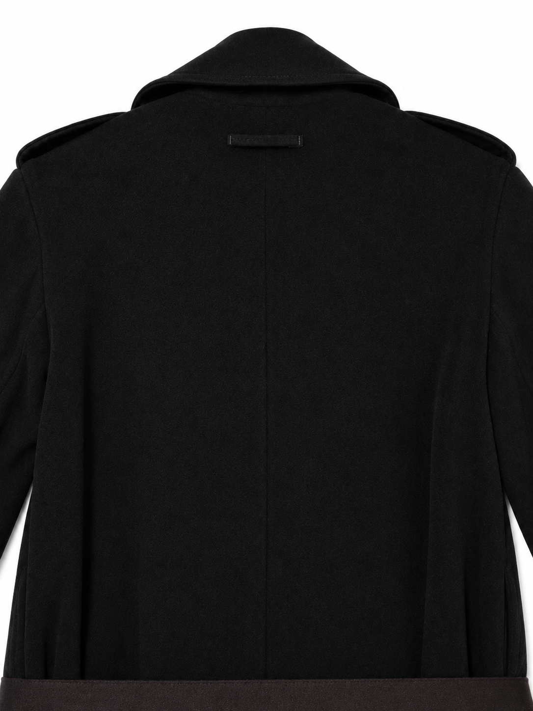 Jean Paul Gaultier Vintage Femme Wool Trench Coat with Moto Detailing