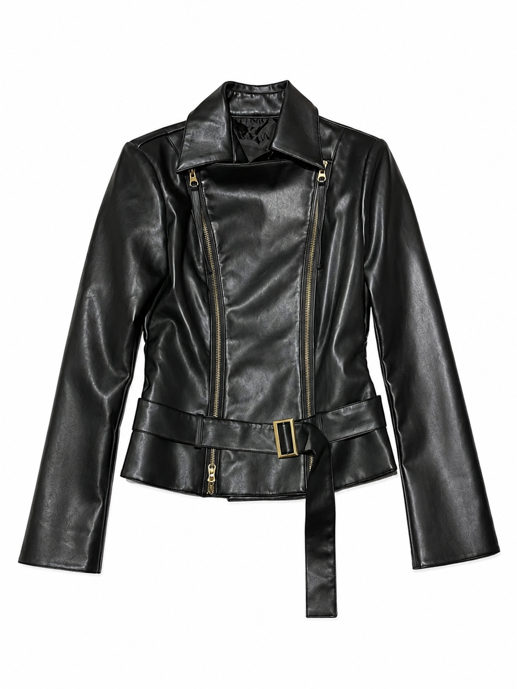 Industrial Wrap Leather Jacket
