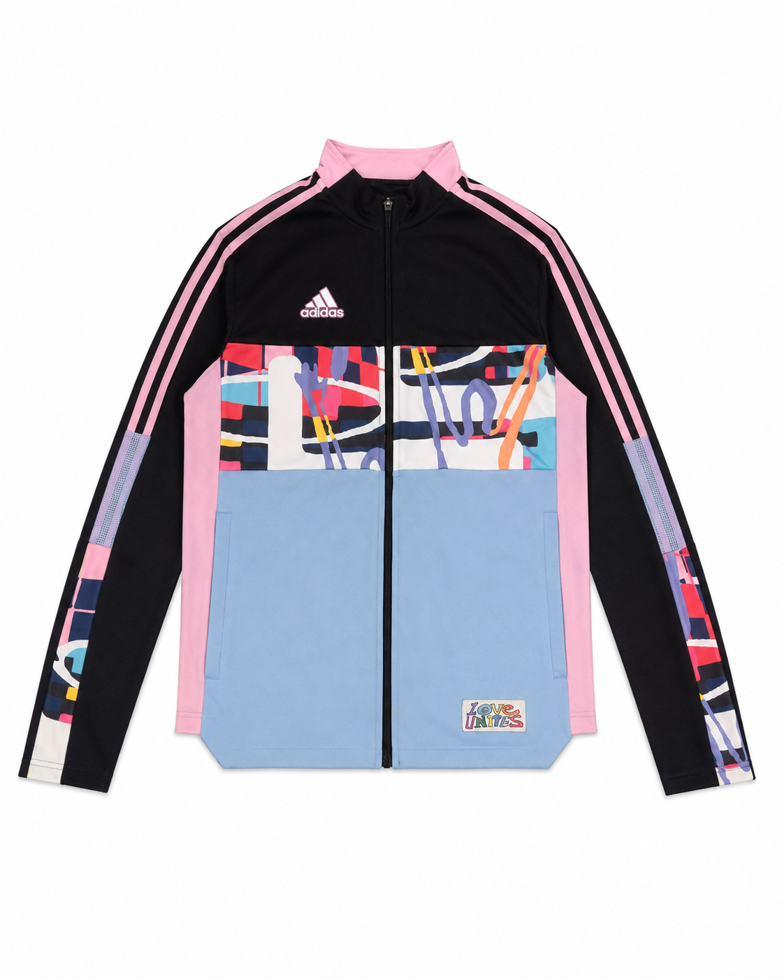 Abstract Graphic Tricot Track Jacket