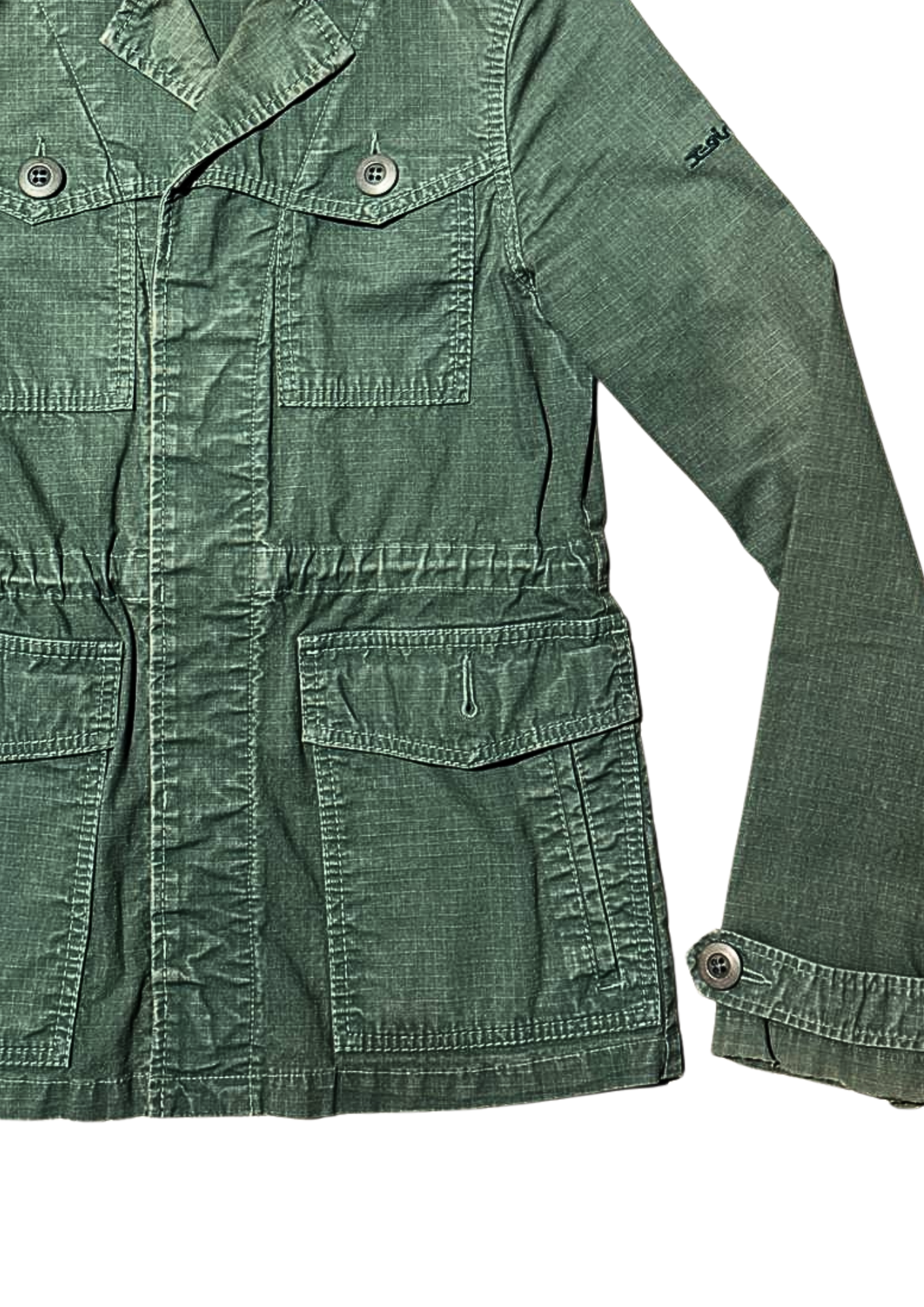 X-girl Olive Field Jacket – Ripstop, Kim Gordon Archive