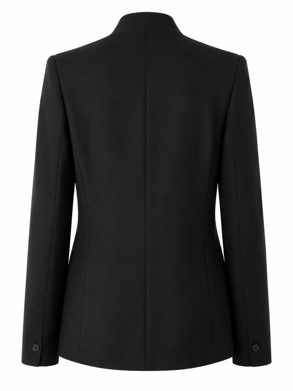 A/W26 Collection with a Mandarin Collar Architectural Seamwork Tailored Coat