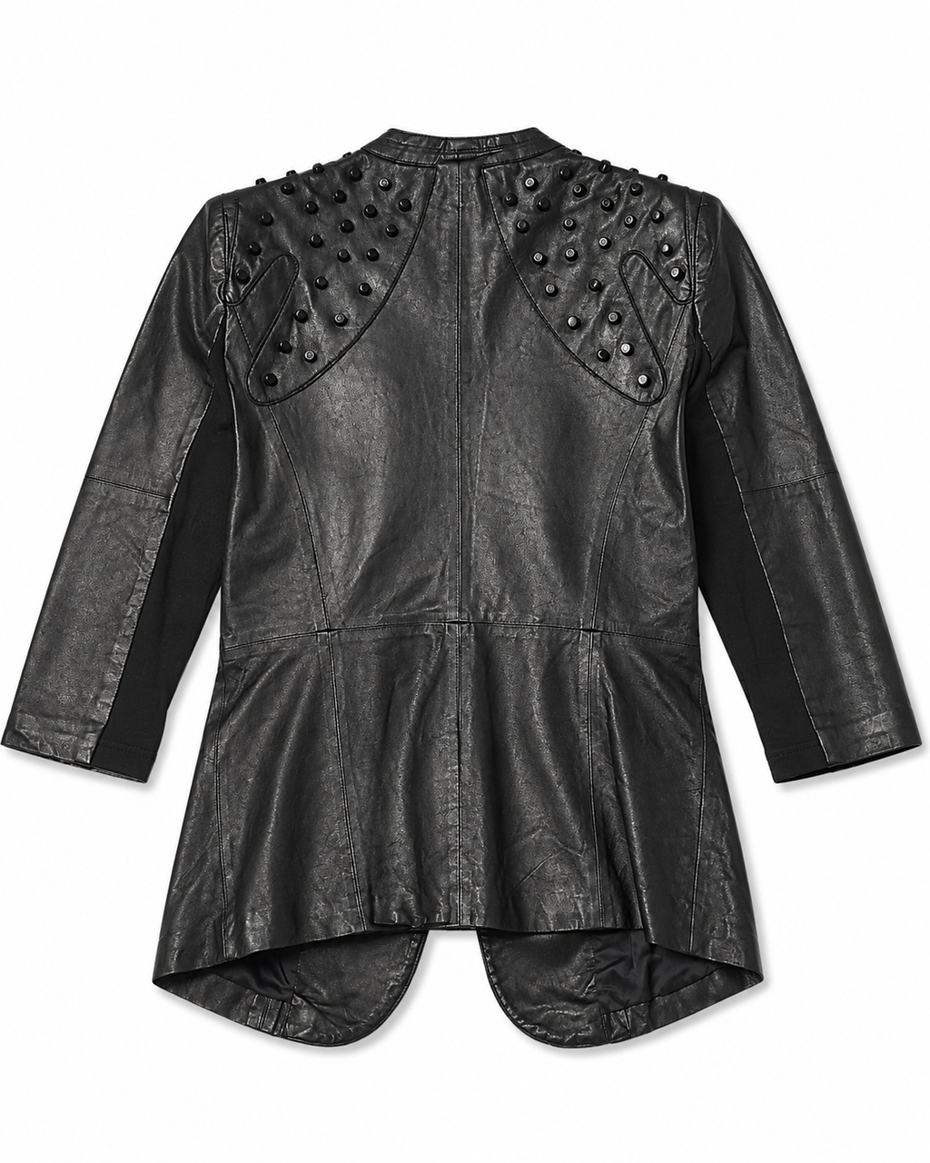 Studded Biker Moto Lambskin Jacket