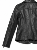 Vero Moda Lambskin Leather Moto Jacket
