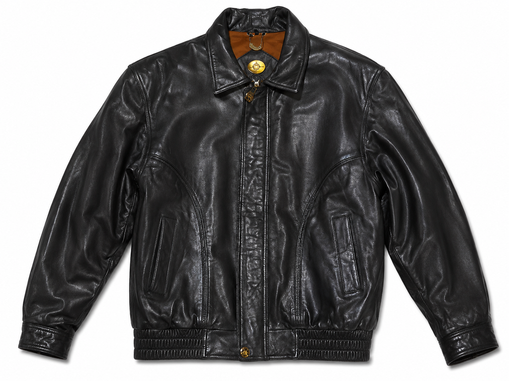 AGA Lambskin Moto Jacket