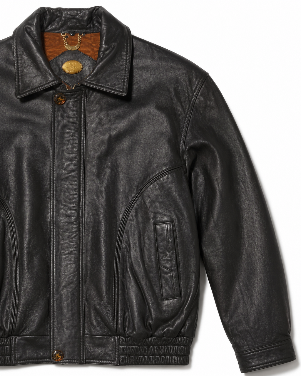 AGA Lambskin Moto Jacket