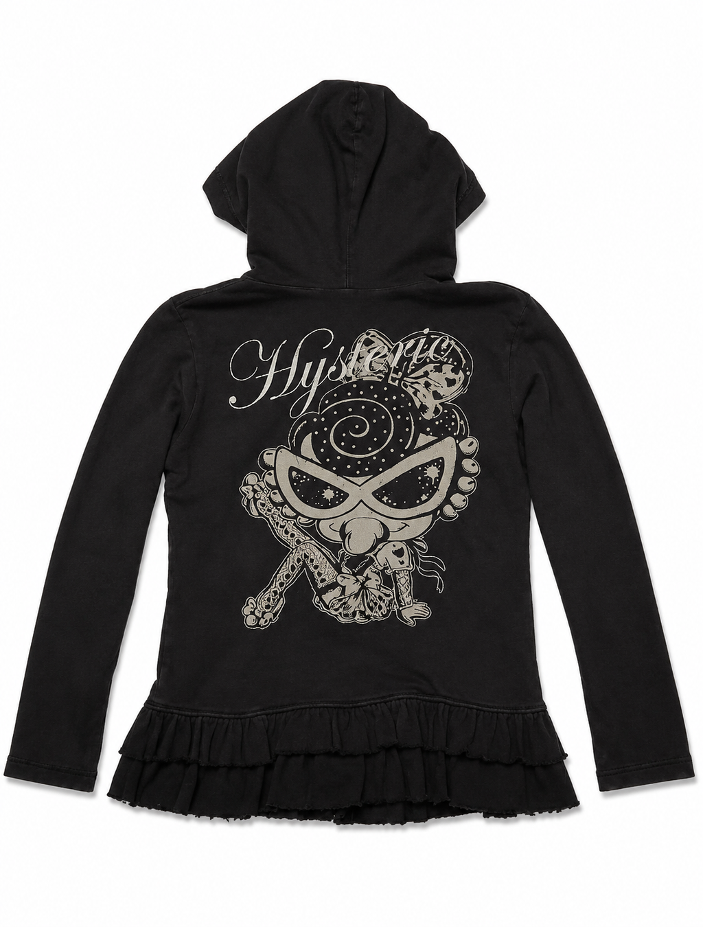 Hysteric Mini Ruffle Zip Hoodie