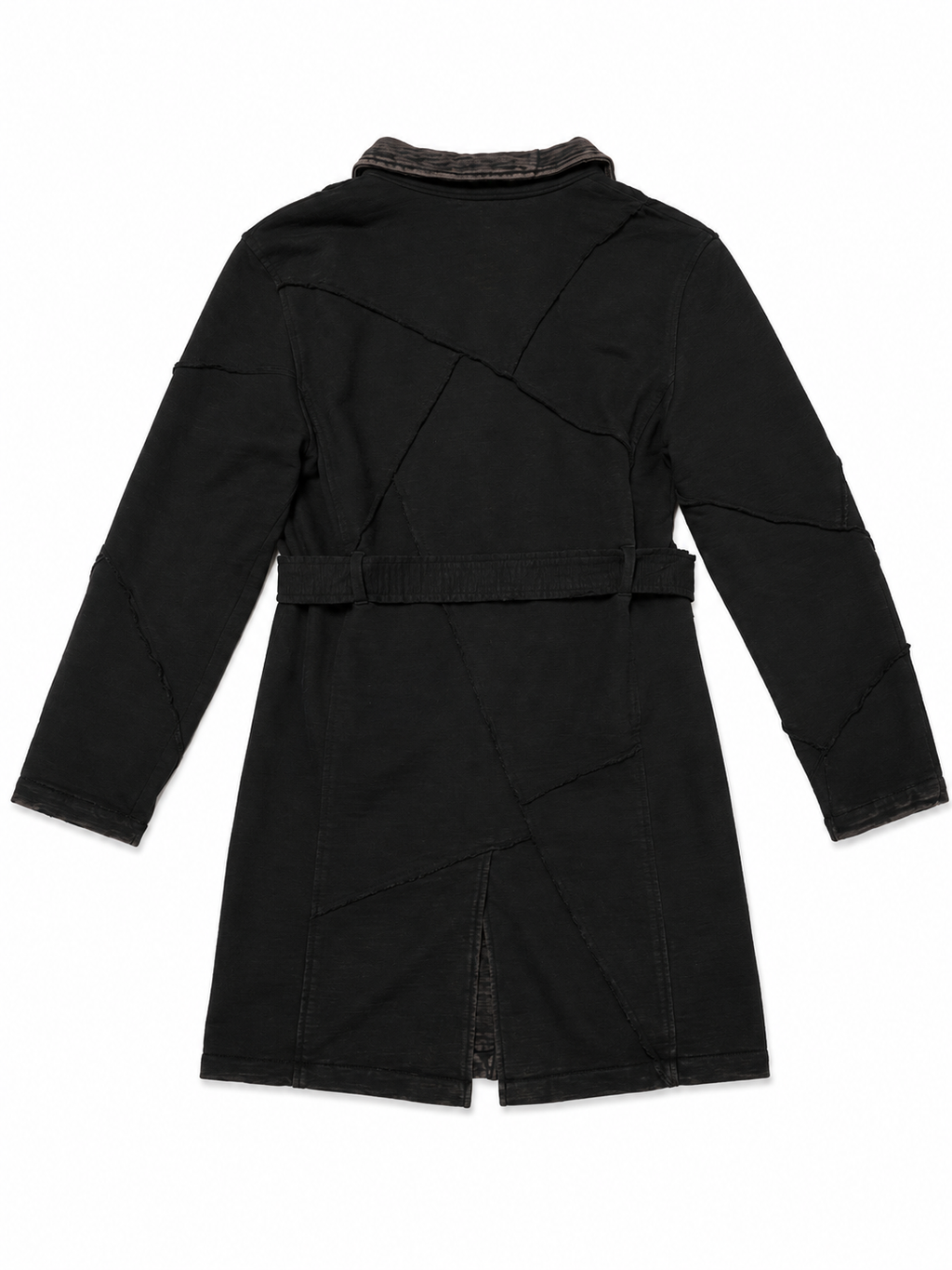 In The Attic Gothic Punk Deconstructed Assymetrical Trench Coat