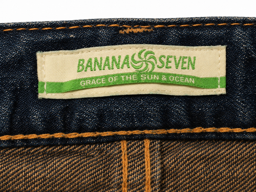 Banana Seven 'Grace of the Sun & Ocean' Low-Rise Flare Jeans