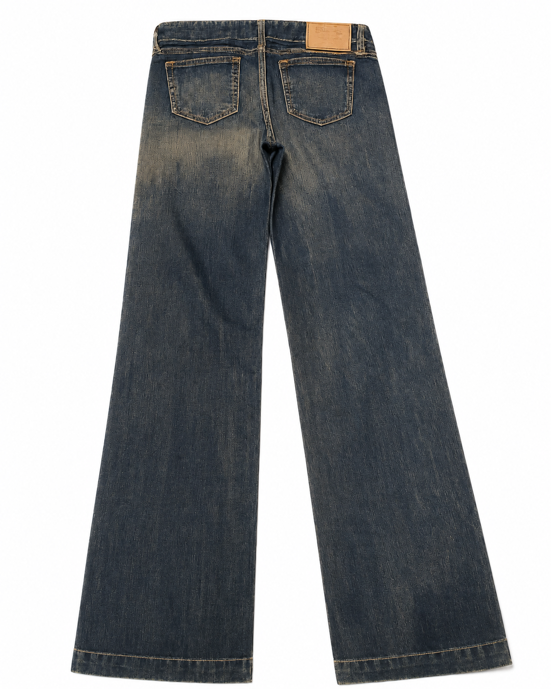 Banana Seven 'Grace of the Sun & Ocean' Low-Rise Flare Jeans