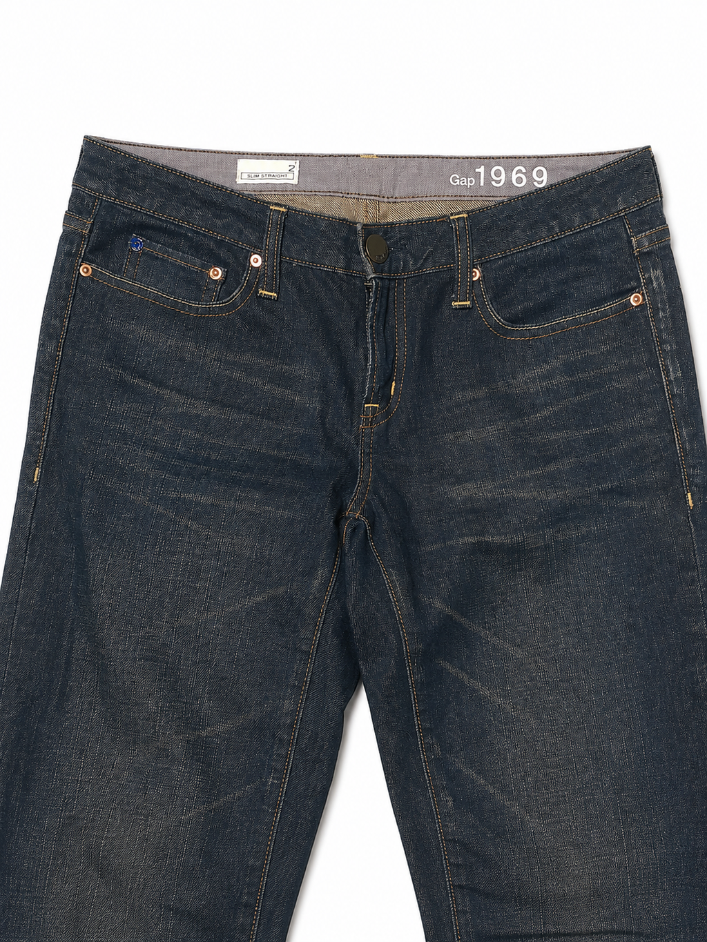 GAP Faded Grey Bootcut Straight Jeans