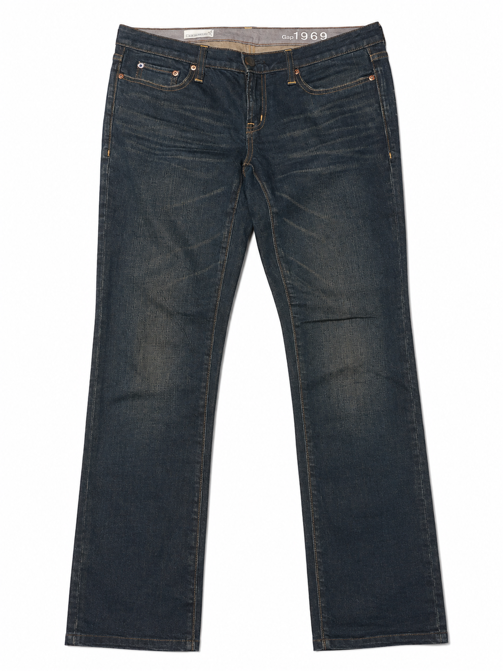 GAP Faded Grey Bootcut Straight Jeans