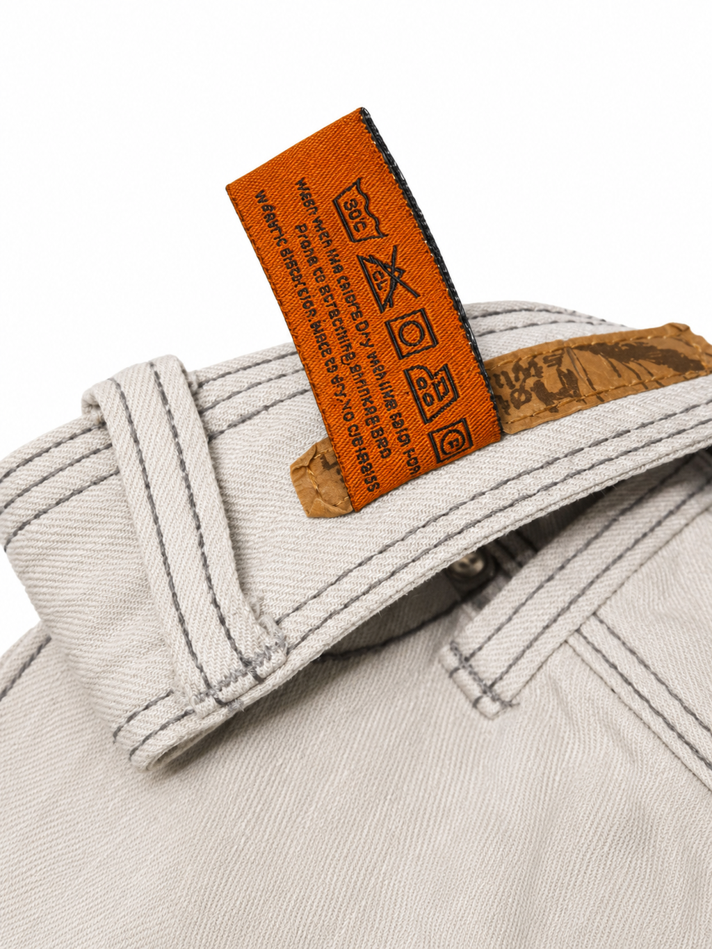 Hotchkiss by JM Low-Rise Flare Jeans – Bleached Ash Denim with Mint Lining