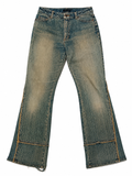 Mer-Kassettcte Flare – Exposed Gusset, Amber Topstitch