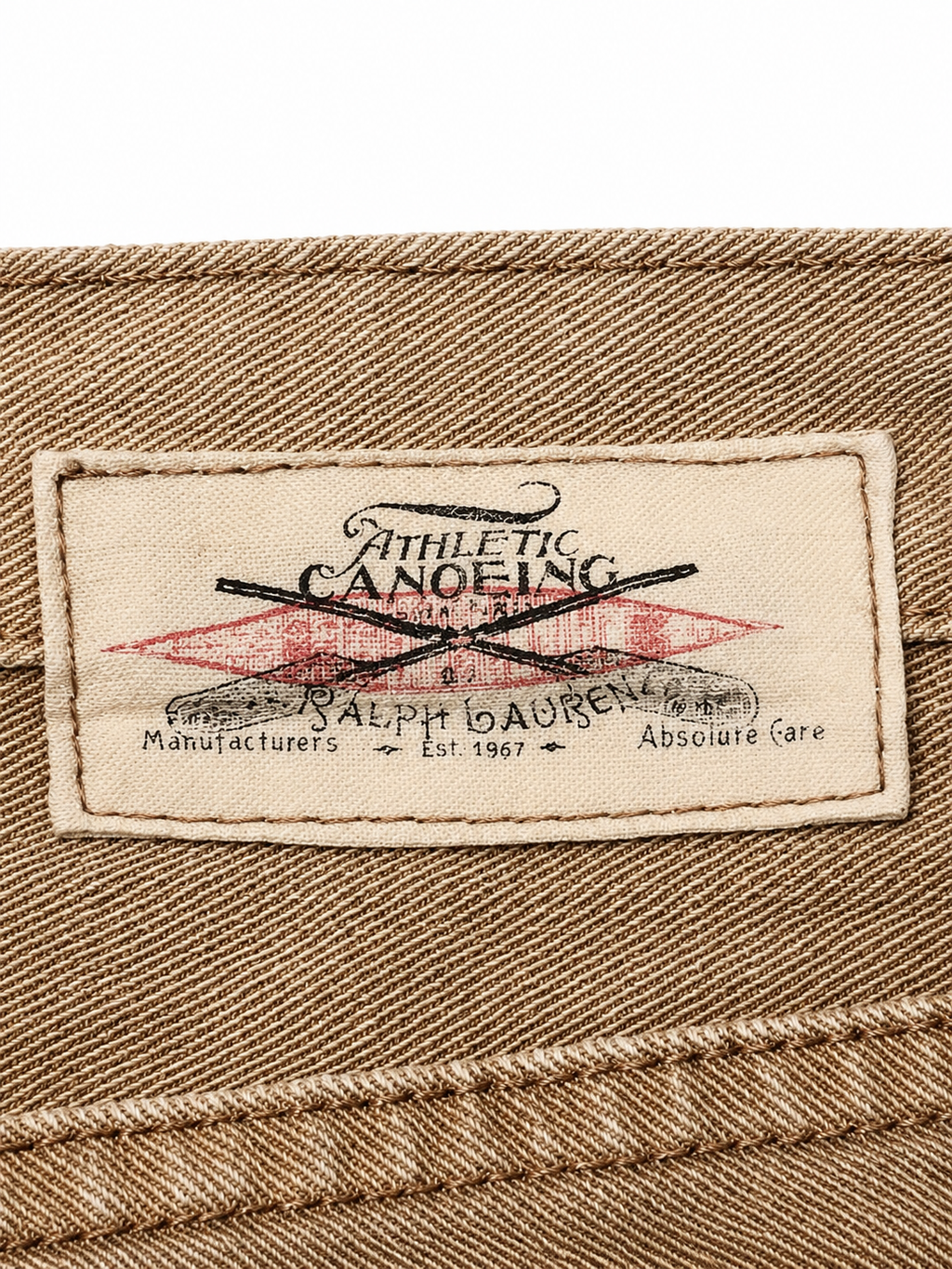 Ralph Lauren Tobacco Wash Bootcut Jeans