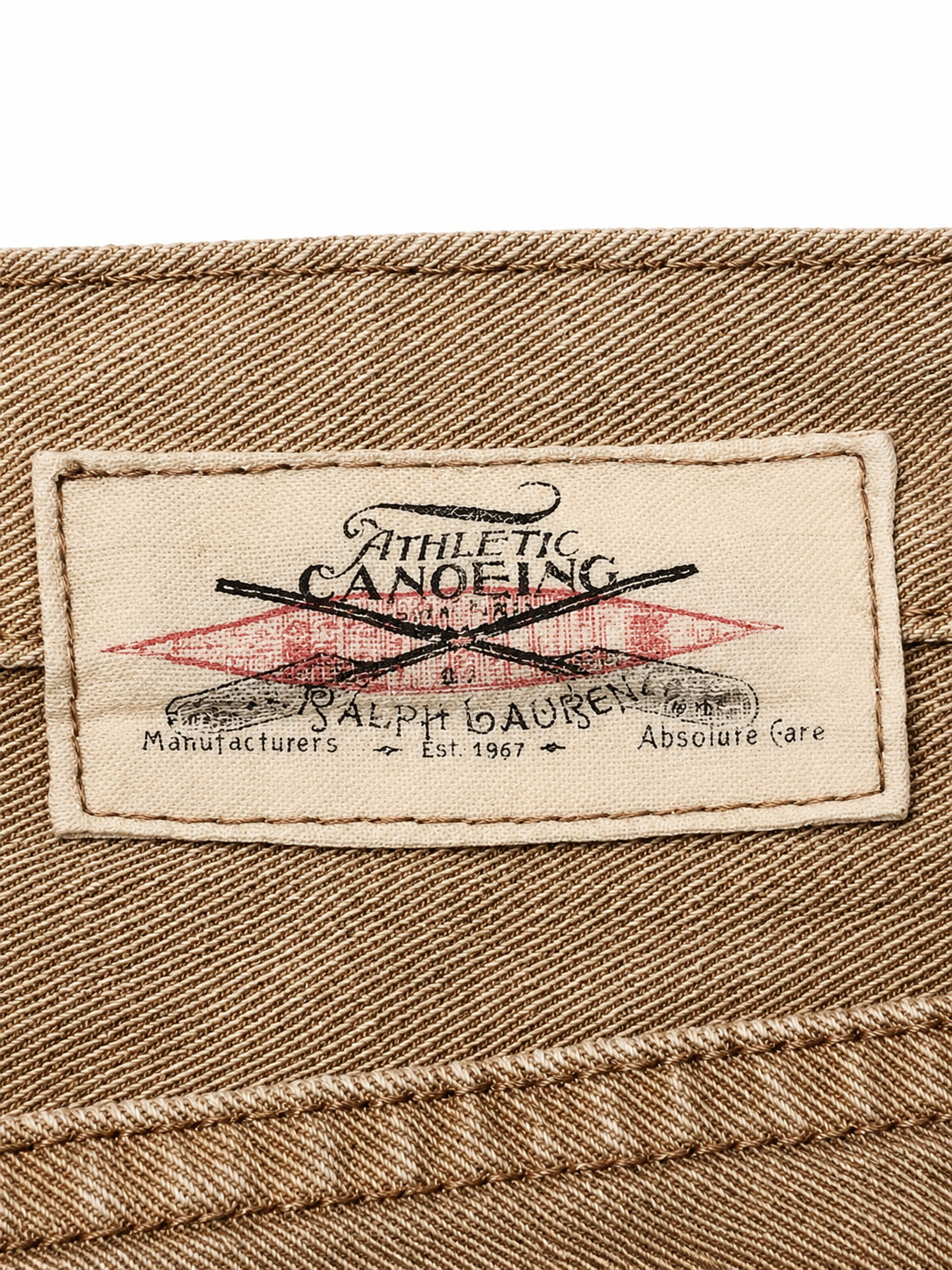 Ralph Lauren Tobacco Wash Bootcut Jeans