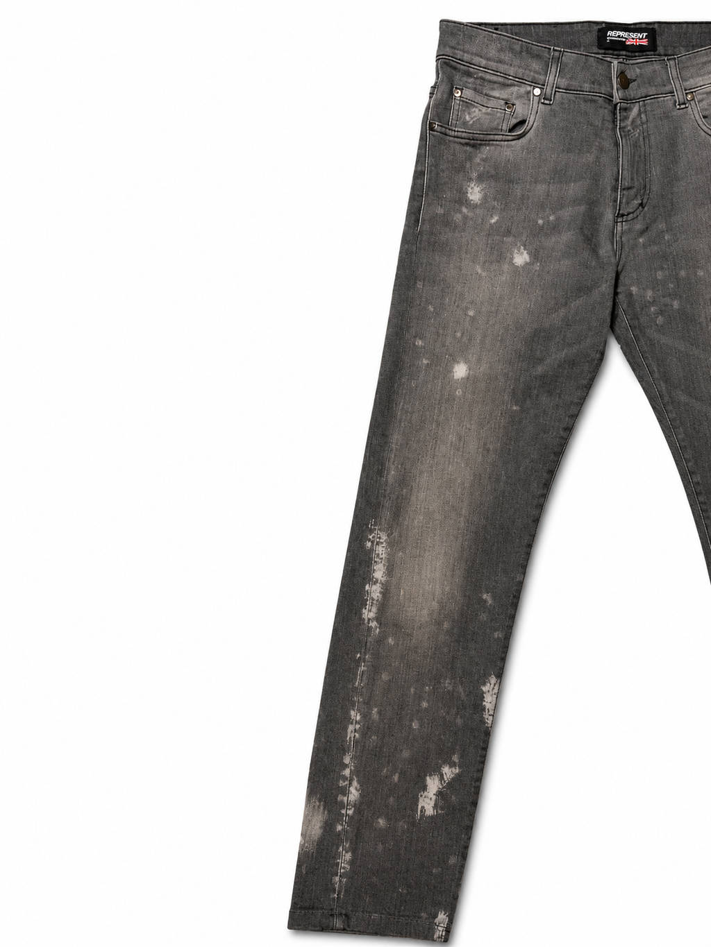 RNAINC Reworked Levi's Painter – Double Knee, Paint Splatter